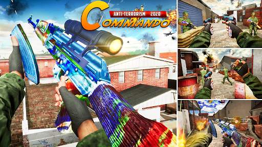 Fire Free Anti-Terrorism Commando Mission 2020 screenshot 1