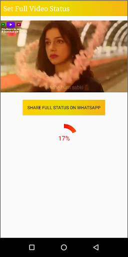 Set Full Video Status screenshot 3