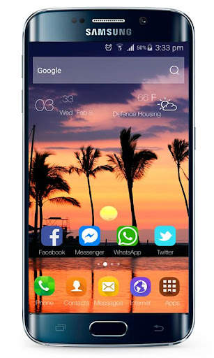 Launcher Nokia 6 theme screenshot 2
