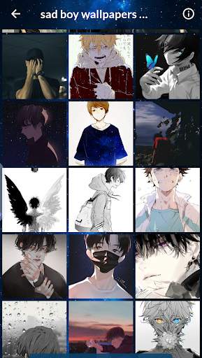 sad boy wallpapers anime screenshot 3