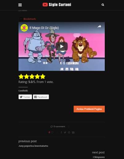 Sigle Cartoni Animati Social screenshot 7