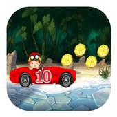 Racing Kid Car In Jungle 1.0