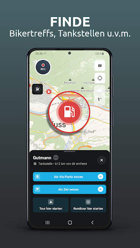 calimoto Motorrad Offline Navi screenshot 6