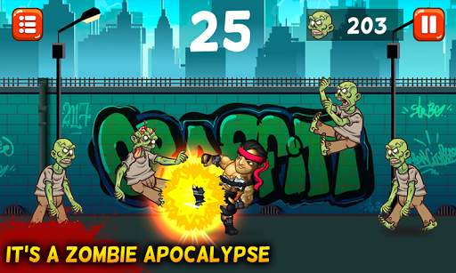 Zombie apocalypse : Game Pertarungan *gratis screenshot 1