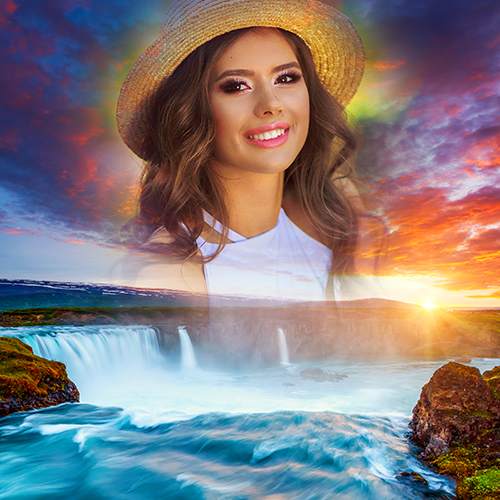Waterfall Photo Frames screenshot 3