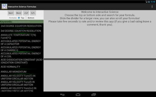 Science Formulas screenshot 17