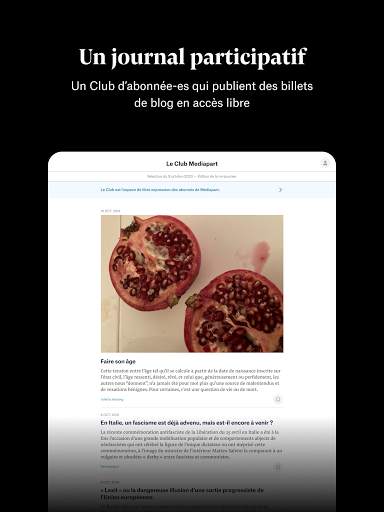 Mediapart, journal indépendant screenshot 11