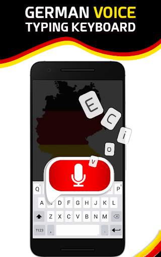 German Voice typing keyboard - Type by Voice screenshot 2