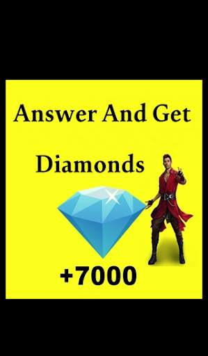 Quiz Free ╤ Fire Get Diamonds 2021 screenshot 1