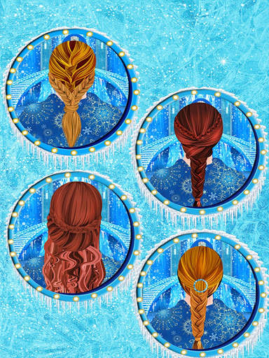 Ice Queen Hairstyles Salon - Girls Makeup Salon screenshot 3
