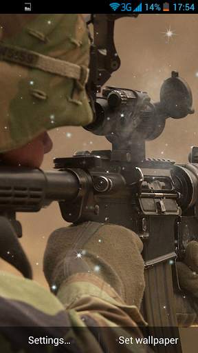 Army Soldier Live Wallpaper screenshot 5