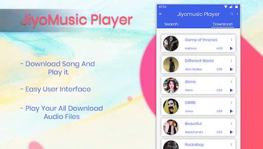 Jiyomusic player screenshot 2