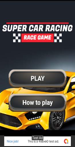 Super Car Racing Game screenshot 1
