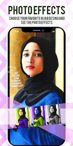 Hijab Fashion Beauty Photo Editor screenshot 4