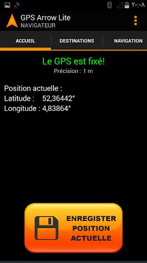 GPS Arrow Navigator LITE screenshot 1