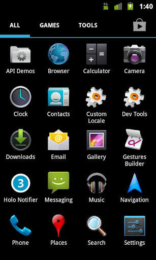 Holo Launcher Plus screenshot 2