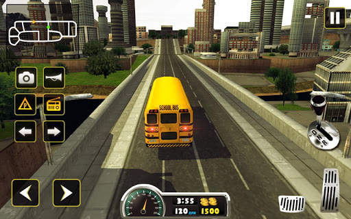 City High School Bus Driving Simulator 2018 screenshot 14