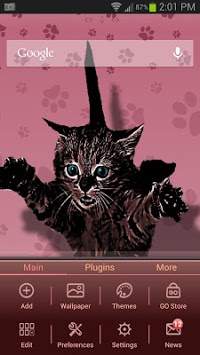 Cute Kitty for GO Launcher screenshot 4