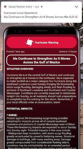 Severe Weather Alerts screenshot 2