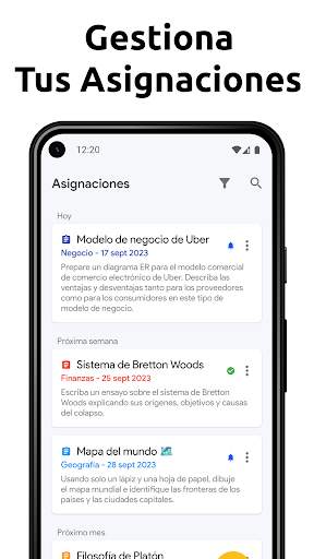 Agenda Escolar - Horario screenshot 3