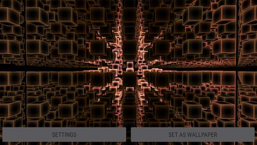 Infinity Parallax Cubes 3D Live Wallpaper screenshot 12