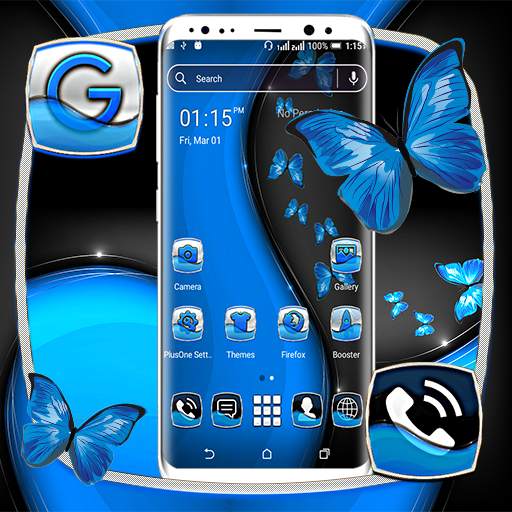 Black Butterfly Launcher Theme 1.5