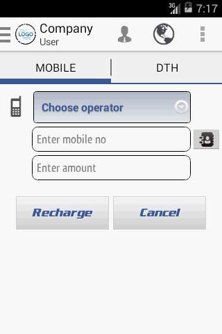 Recharge App 3 تصوير الشاشة