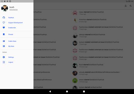 FastHub for GitHub स्क्रीनशॉट 11