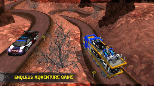 Off Road Police Transporter 3D screenshot 5