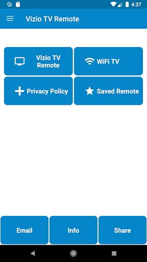 Vizio TV Remote Control screenshot 1
