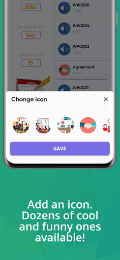 Opus Player Pro - WhatsApp Audio Files Manager 4 تصوير الشاشة