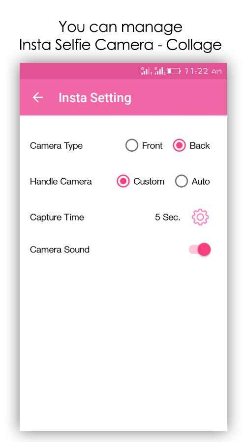 Insta Selfie Camera - Collage 6 تصوير الشاشة
