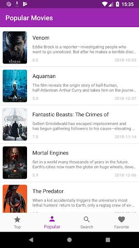 My Movies screenshot 2