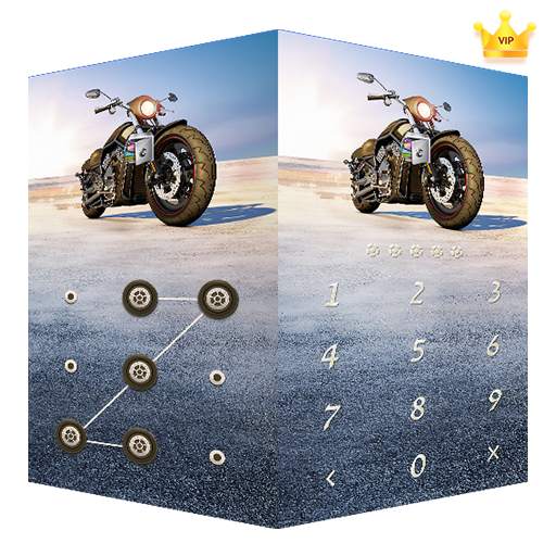 AppLock Theme Motorcycle – Paid Theme 1.0