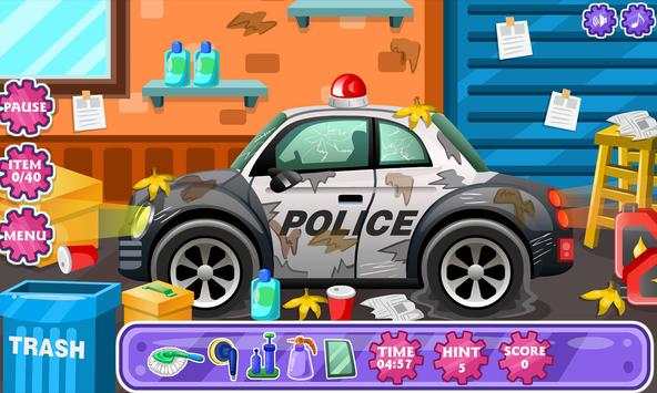 Clean up police car screenshot 1