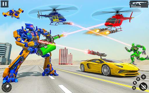 Multi Robot Car Transform Game screenshot 5