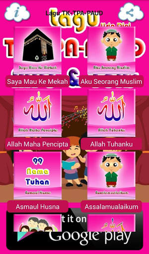Kumpulan Lagu TK-TPA-PAUD screenshot 2