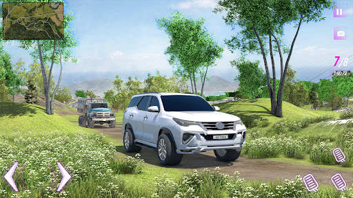 Offroad Parking Prado Car Game screenshot 2