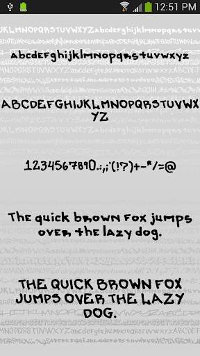 Graffiti Fonts Message Maker screenshot 1
