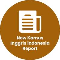 New Kamus Inggris indonesia Report icon
