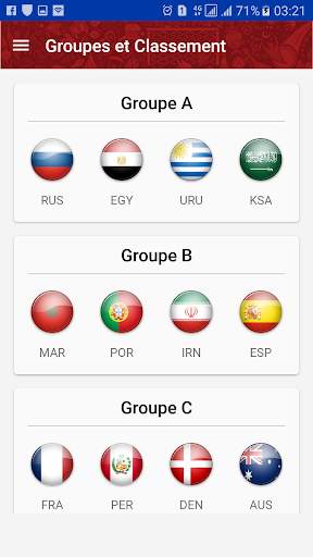 World cup 2018 livescore Russia screenshot 2