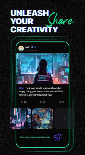 Pop Social: Web3 Create & Earn screenshot 4