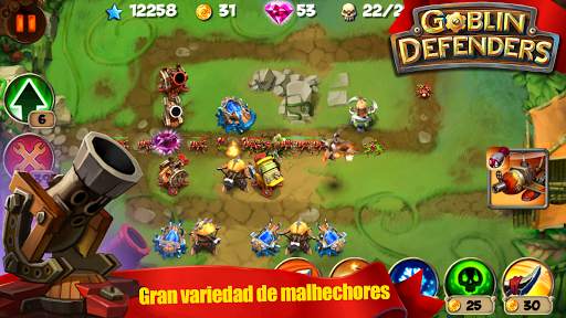 TD: Goblin Defenders - Towers Rush screenshot 2