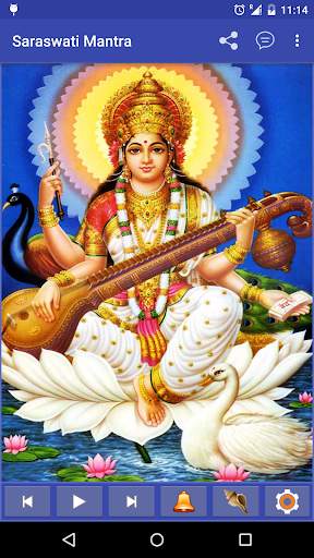 Maa Saraswati Mantra 1 تصوير الشاشة