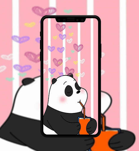 Cute Bear Cartoon Wallpaper screenshot 5