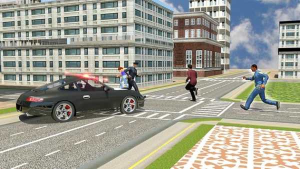 Real City Police Car Chase :Cop Driving Simulator screenshot 2