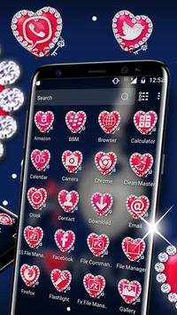 Love You Diamond Launcher Theme screenshot 2