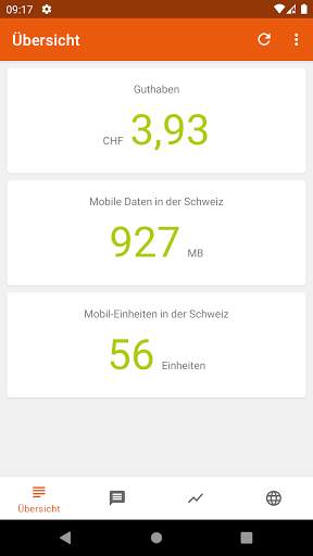 Coop Mobile Prepaid (Inoffizielle Guthabenabfrage) screenshot 2