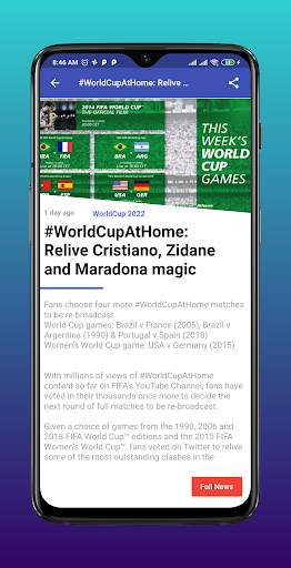 Qatar 2022 World Cup Fixtures, News, Highlights screenshot 5