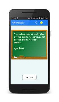 Wise Quotes screenshot 1